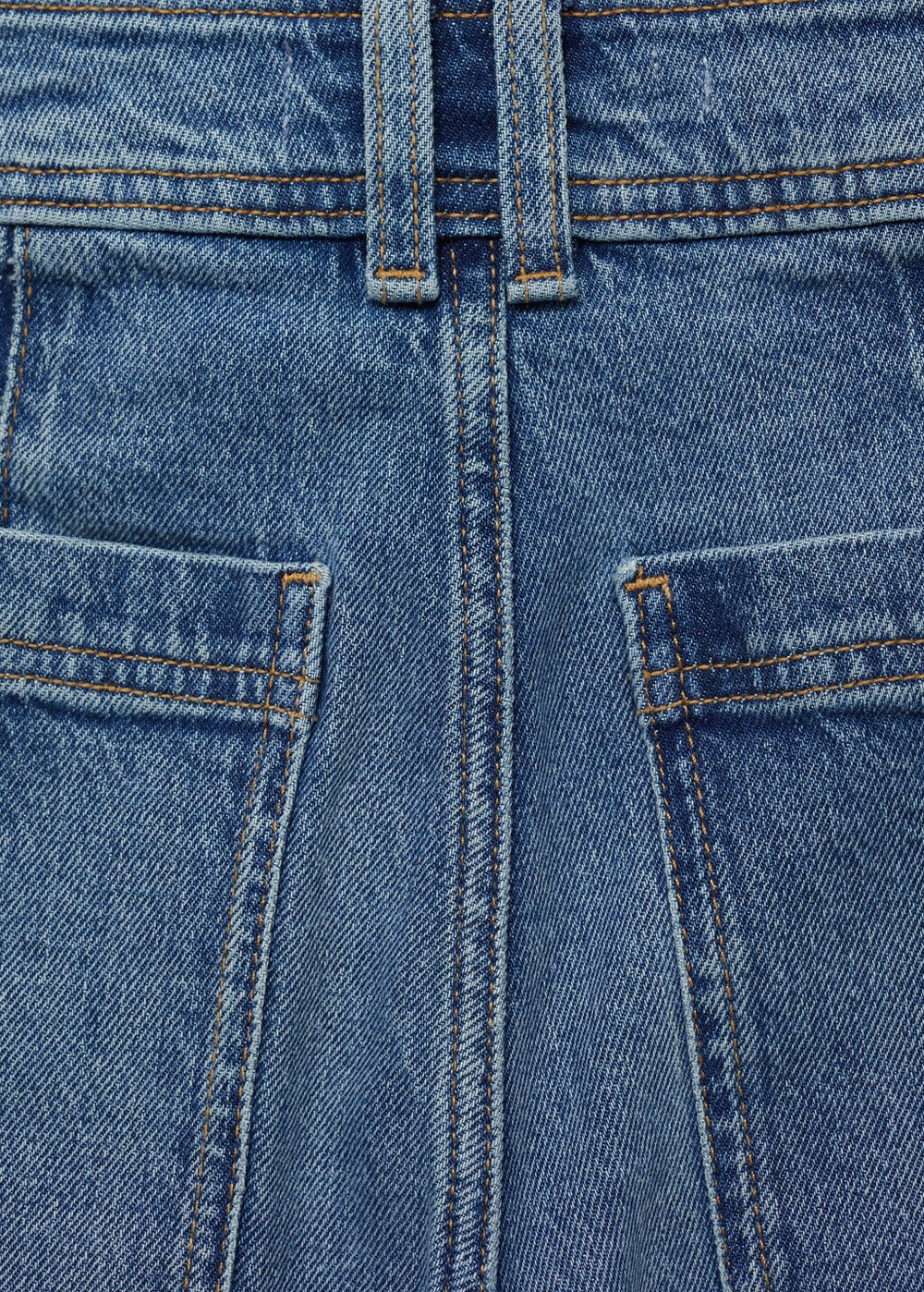 Джинсы-кюлоты Catherin с высокой талией