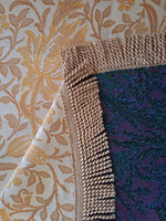 Гобеленовая скатерть Золотая лирика D 160 см