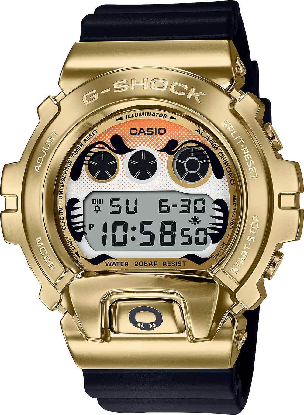 Мужские наручные часы Casio G-Shock GM-6900GDA-9 лимитированные