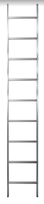 Лестница алюмин.   9-ти ступ.  (2,56м)  / МОНТАЖНИК