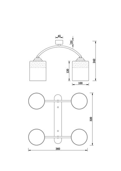Люстра Freya FR5088PL-04B