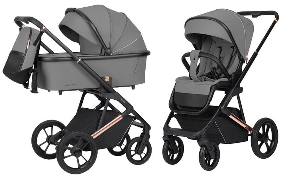 Коляска 2 в 1 Carrello Sigma CRL-6509 Fog Grey