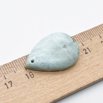 Ларимар, подвеска, размер камня 26*18 мм, цена за 1 шт