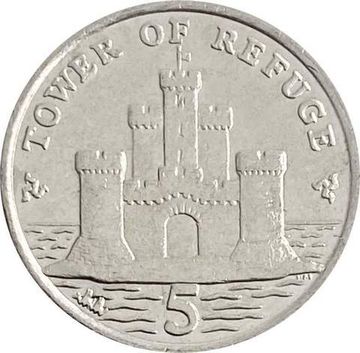 5 пенсов 2013 Остров Мэн