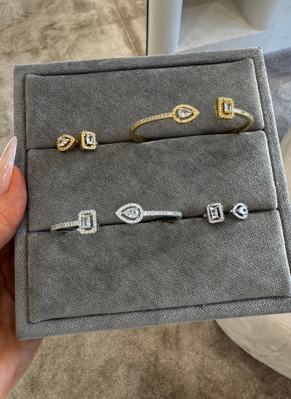 Сет браслет и кольцо