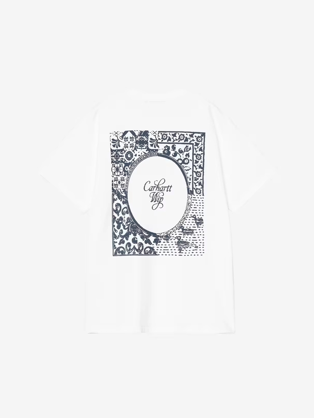 Футболка Carhartt WIP Vestige White Stone Washed
