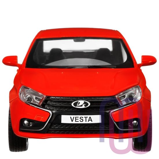 МОДЕЛЬ МАШИНЫ 1/24 LADA VESTA СЕДАН КРАСНЫЙ