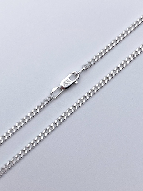 Цепь из серебра/Панцирь/Без покрытия