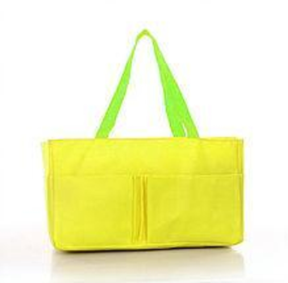 Сумка для вещей, спанбонд, р-р 34*20*13 см, желтый