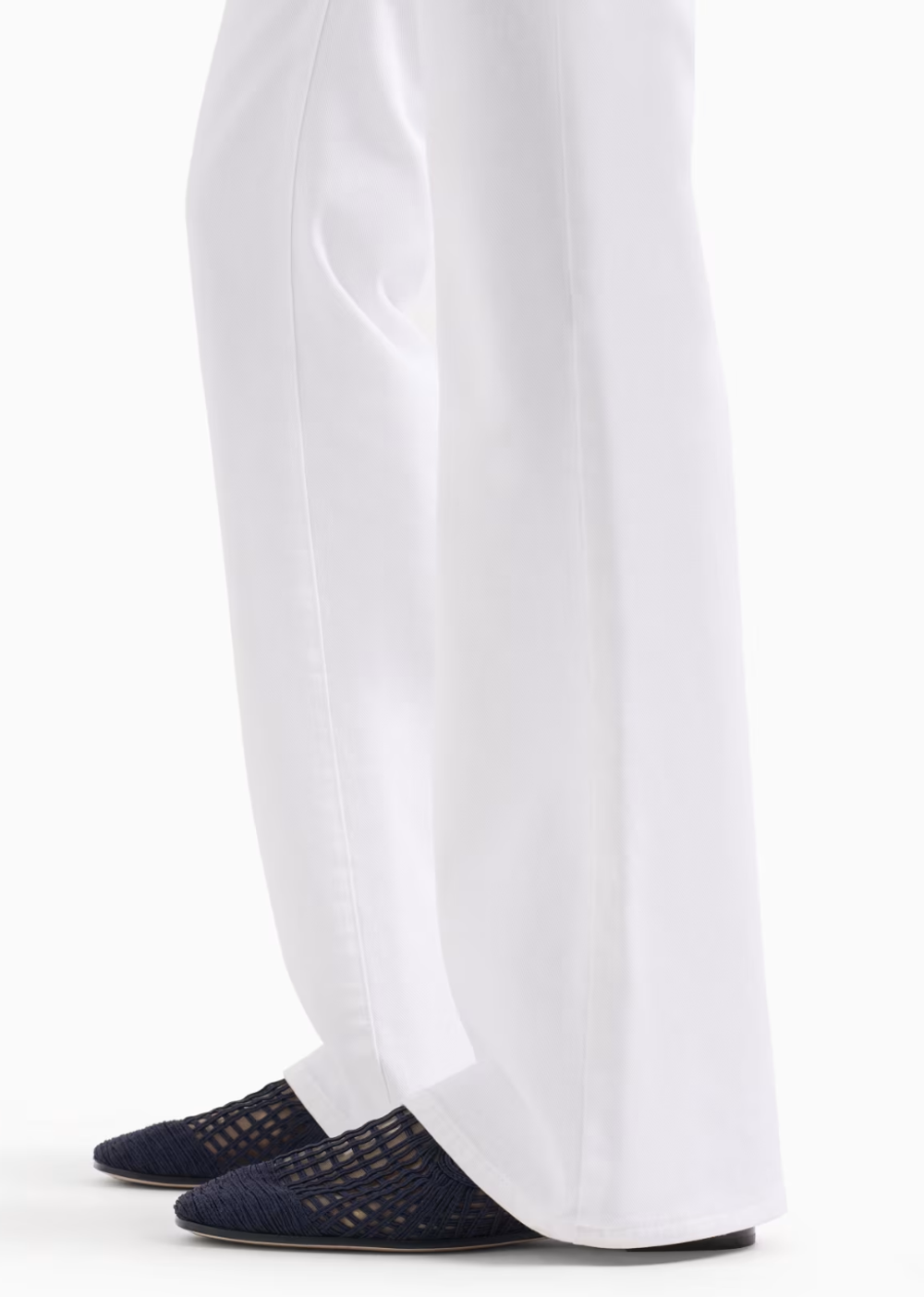 Женские джинсы Emporio Armani J47 Mid-Rise с клёшем из эластичного денима