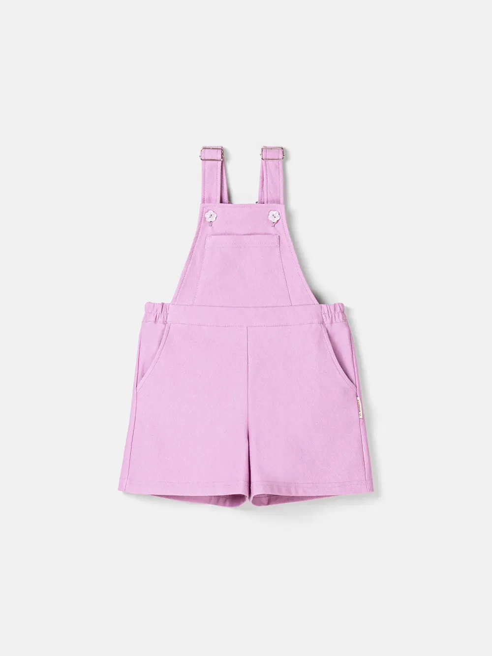 Полукомбинезон из джинскота "Сиреневый крокус"