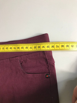 Леггинсы Cherry Blossom винного цвета, визуально 42/46 размер, новые