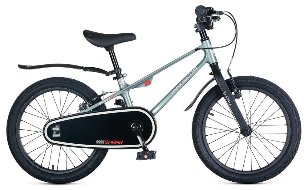 Детский велосипед Maxiscoo Shark Sport 18'' (2025)