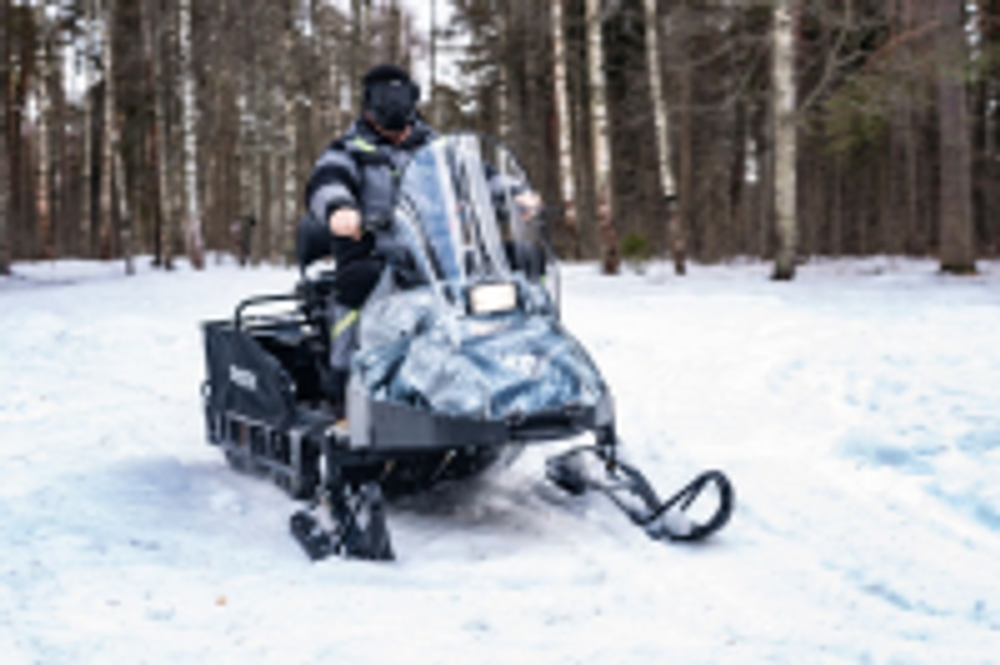 Миниснегоход Бурлак-М Егерь Стандарт 18.5 л.с. эл.запуск