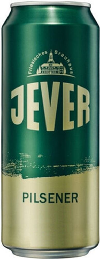 Пиво Евер Пилснер / Jever Pilsner 0.5 - банка