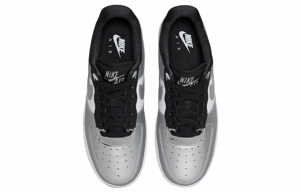 Кроссовки Nike Air Force 1 "Metallic Silver" (Женская размерная сетка)