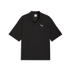 Мужское поло PUMA Wardrobe Essentials Boxy Waffle Polo