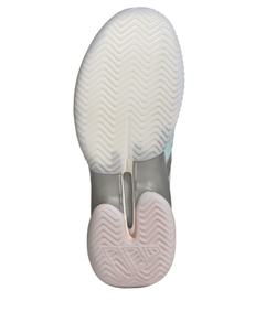 Женские Кроссовки теннисные Adidas Barricade 14 W - semi flash aqua/silver metallic/blush pink