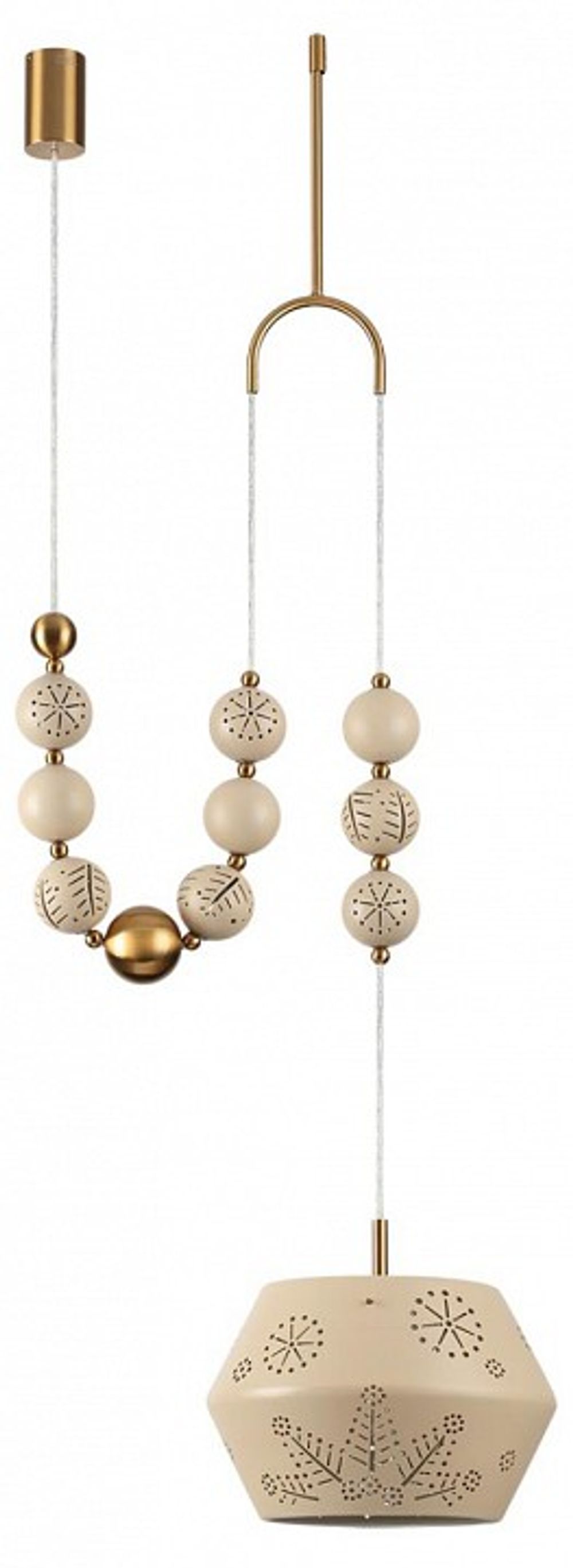 Подвесной светильник Odeon Light Karelia 5444/1C