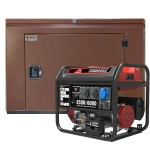 Генератор бензиновый SUNREKA G6500EAX с кожухом Geon 1400SS RAL 8017
