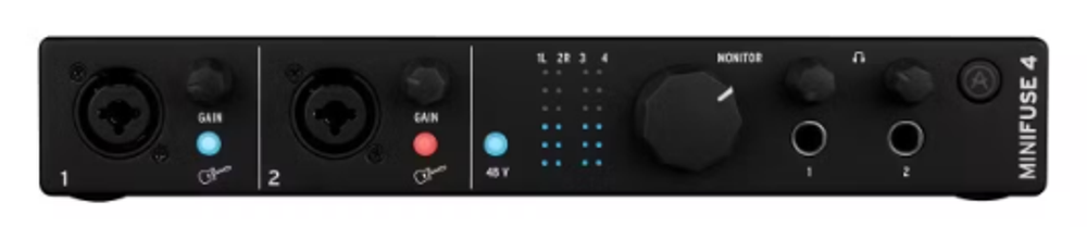 Аудиоинтерфейс  Arturia MiniFuse 4 Black