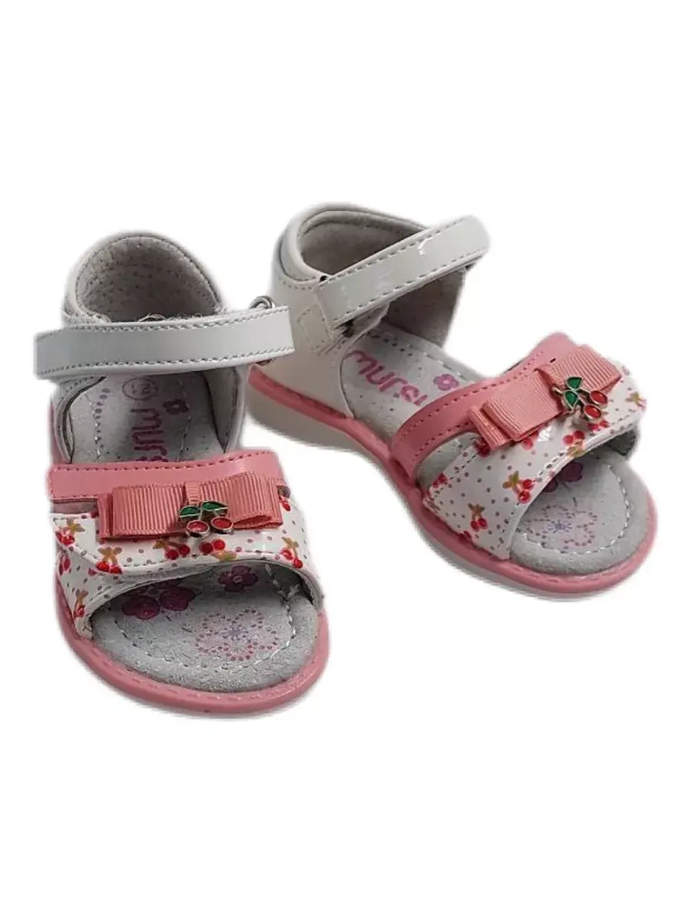 Сандалии для девочки повседневные красивые ягодки