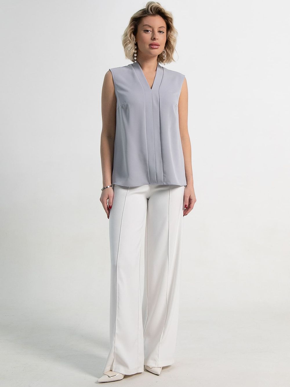 Блуза Камирэн (жемчужная) Б15303-46М LT Collection