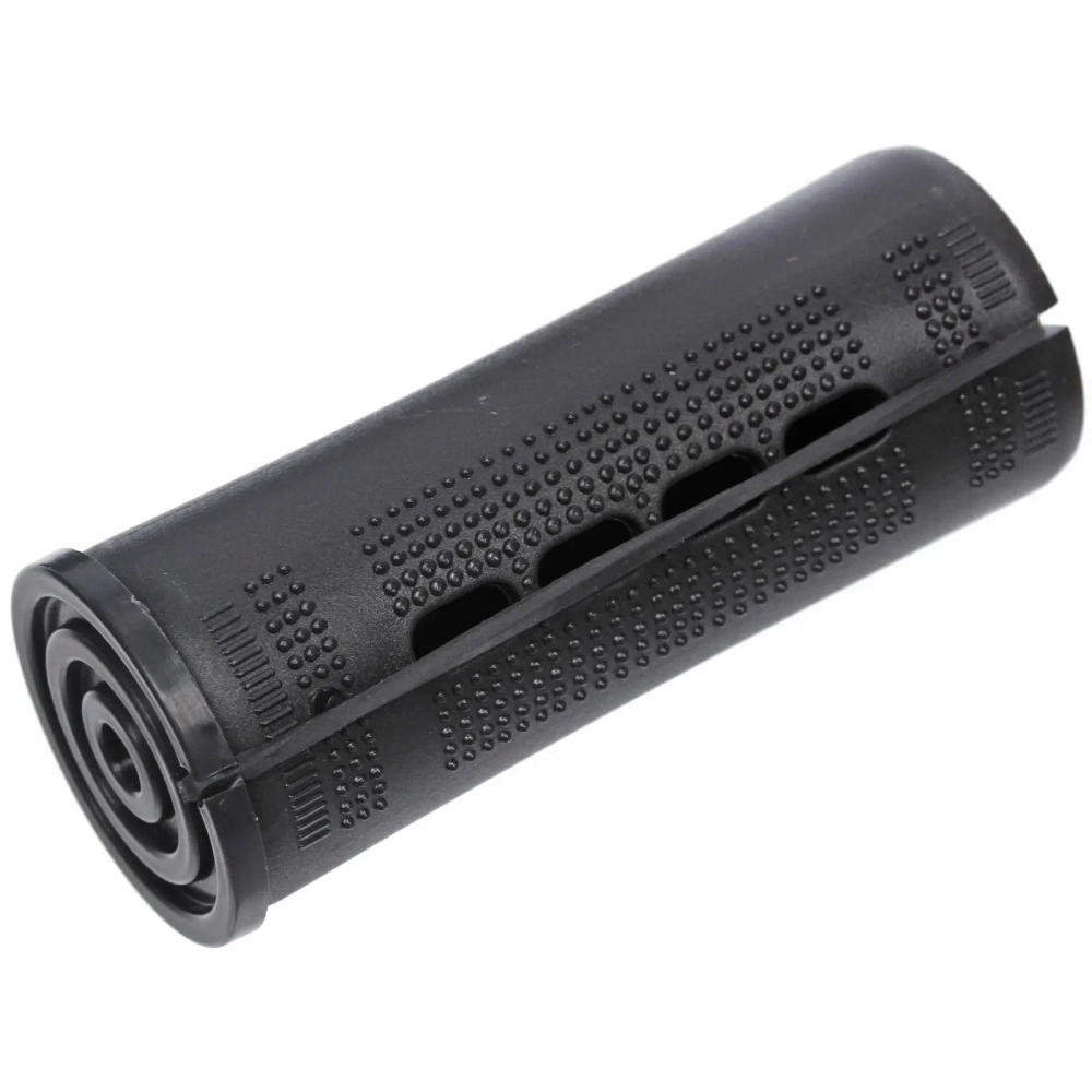 Бигуди-коклюшки 10шт с фиксирующими резинками «VOLNA», цвет черный, d-3см (пакет с подвесом)