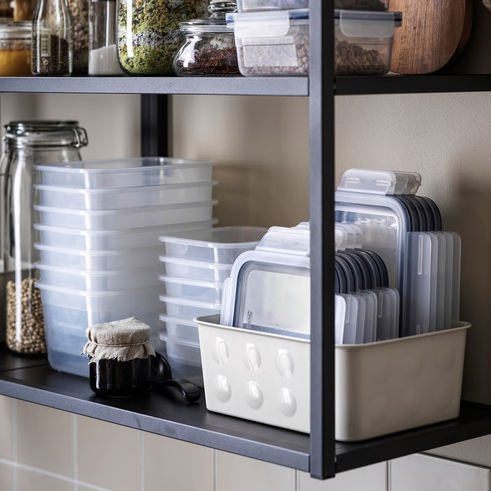 ИКЕА IKEA 365+ Контейнер 750 мл пищевой, квадратный/пластик