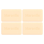 A La Maison de Provence, мыло для рук и тела, цветки лаванды, 4 шт. по 100 г (3,5 унции)