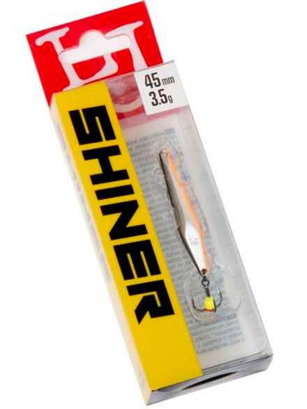 Блесна вертикальная зимняя Lucky John SHINER 45мм Minnow блистер