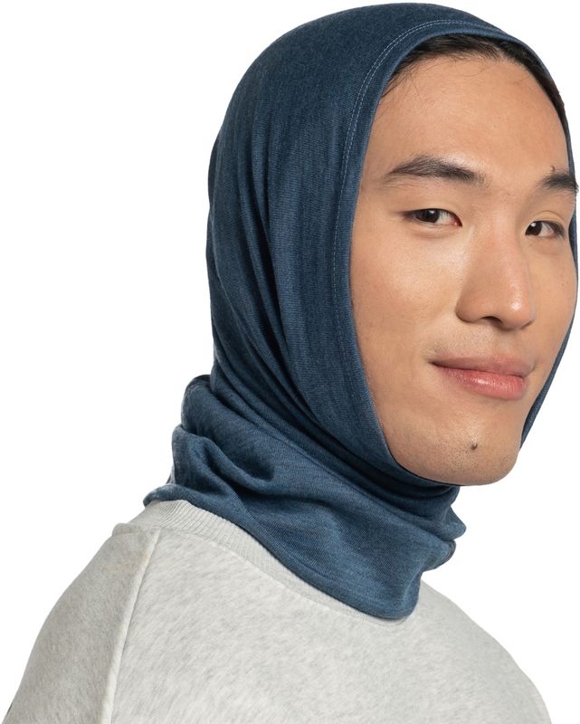 Шерстяной шарф-труба Buff Merino Midweight Melange Tempest Фото 3