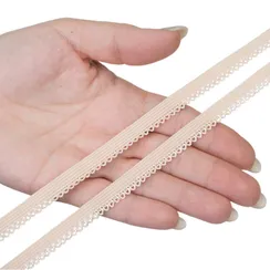 Резинка отделочная бежевая 9 мм (цв. 126), К-94/9