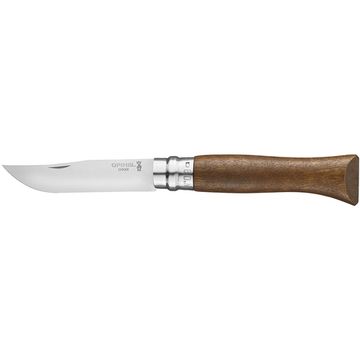 Складной нож Opinel №9, нержавеющая сталь, ореховая рукоять в картонной коробке, 002425 c клинком из стали Sandvik™ 12С27