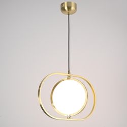 Подвесной светильник ARVET горизонтальный Золото