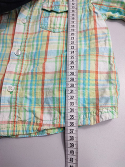 Рубашка George в клетку на 2/3 года