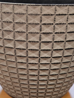 Кашпо Этно диаметр 22см х высота 17см, 4л