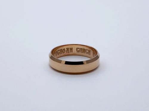 Кольцо из серебра/Позолота