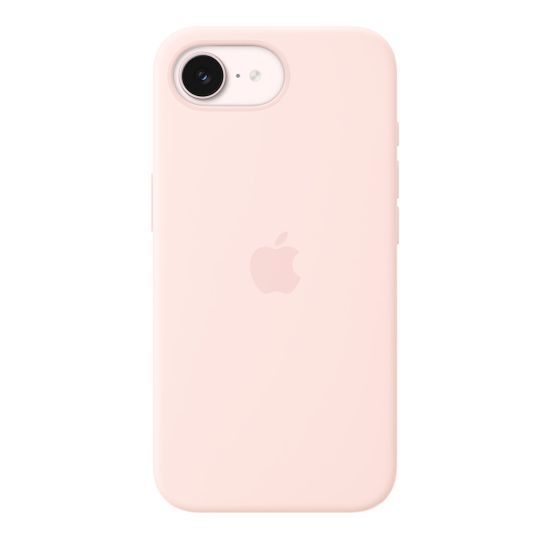 Apple Silicone Case with MagSafe iPhone 17e Soft Pink