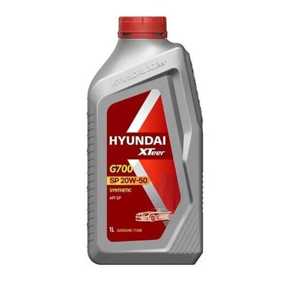HYUNDAI XTEER (G700) GASOLINE 20W50 SP Масло моторное синтетическое (пластик Корея) (1L)