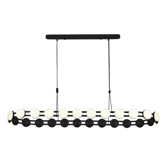 SL6610.403.26 Светильник подвесной ST-Luce черный/белый LED 1*50W 4000K MONRO