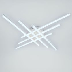 Светильник потолочный светодиодный ЭРА Модерн с ДУ Nora CLL-1-109-RC WH WH | Светильники SPB-6 с ДУ