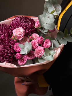 Сборный букет «Мисти бигуди»