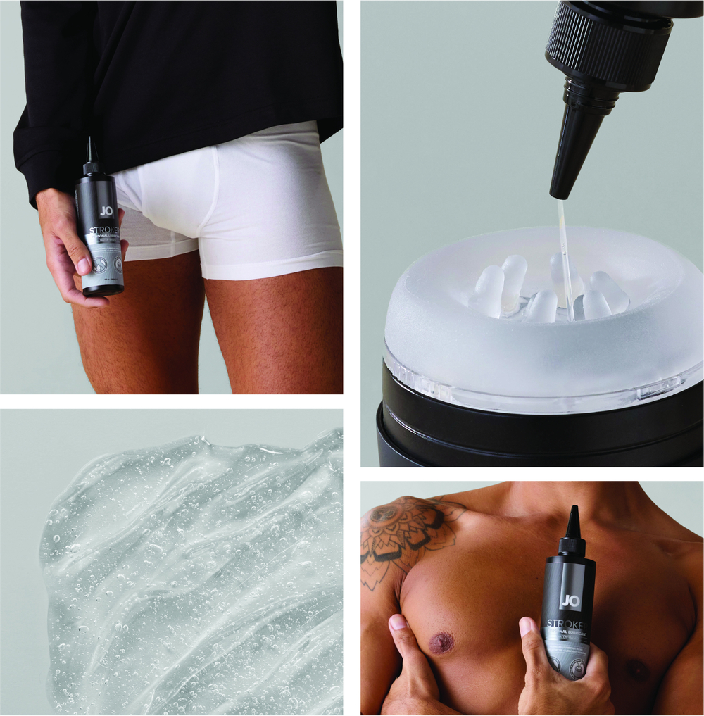 JO STROKER LUBE - Гель на водной основе для мастурбаторов, 240мл.