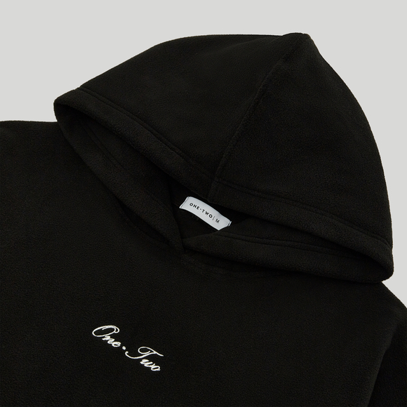 Drawstring Hoodie Black