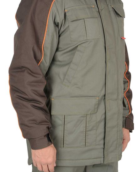 Костюм зимний "Сириус-Кобальт" брюки (оливковый/т.коричневый)