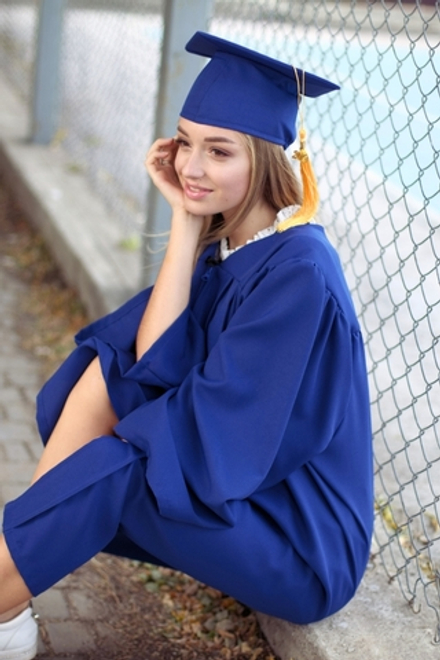 Комплект выпускника “Элегант”- цвет ярко-синий