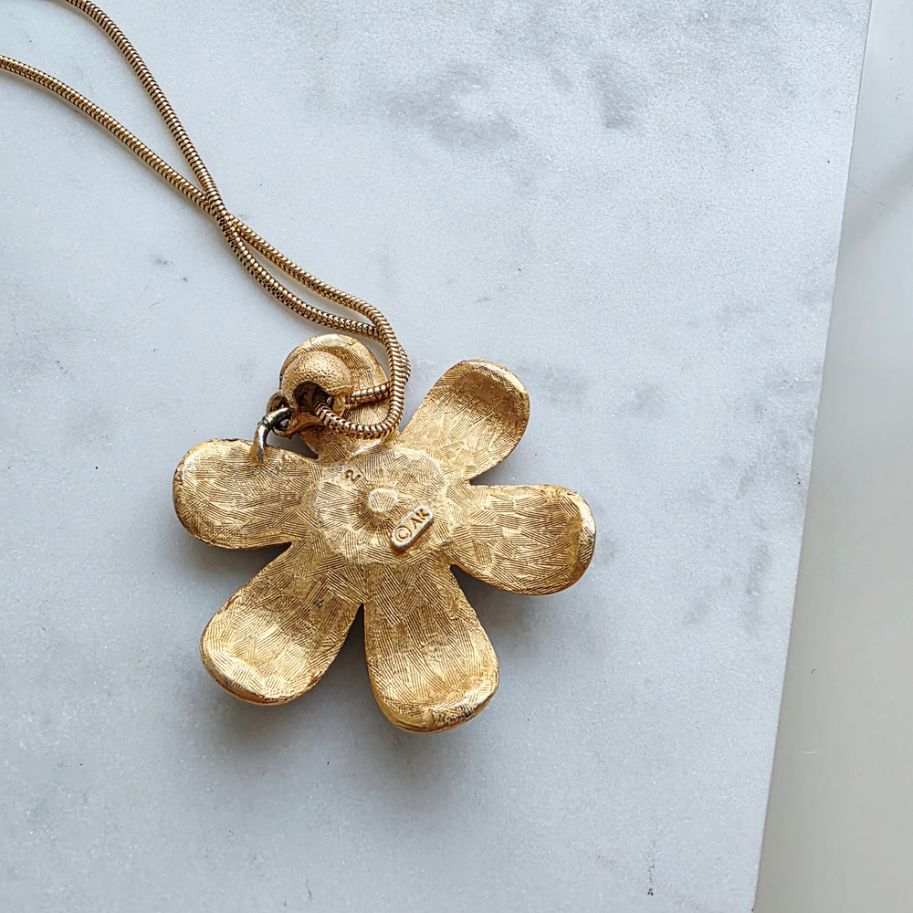 Кулон Anne Klein с маргариткой