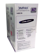 Ручной отпариватель одежды,  парогенератор ЭМРАН А7 с насадкой, 1400Вт, 250мл, цвет белый