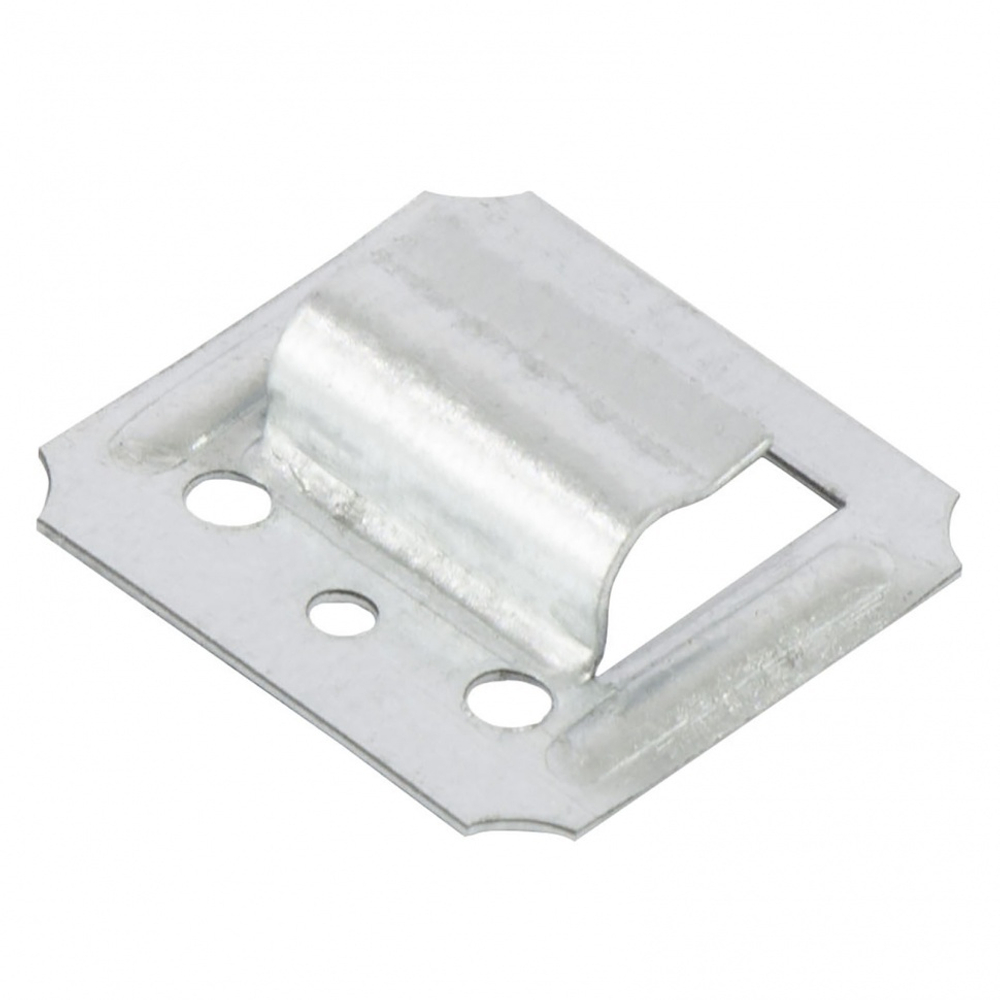 Кляймер №4, оцинкованный с гвоздями, 100 шт Россия Сибртех